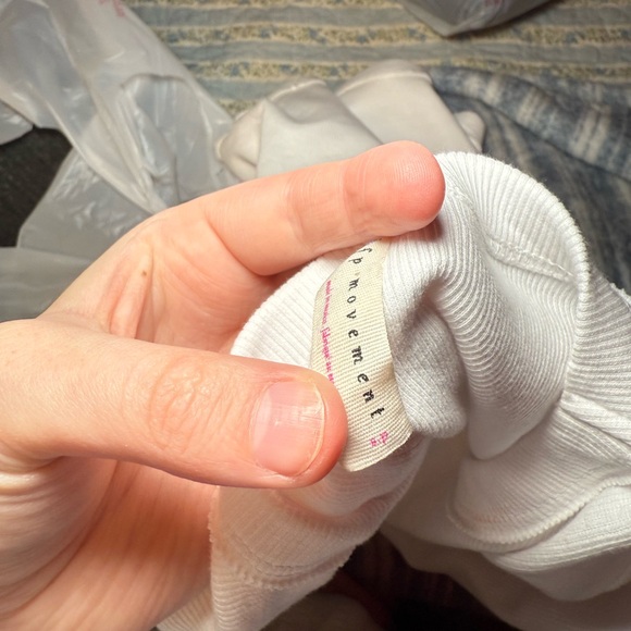 FP Movement by Free People White Long Sleeve Tee - Picture 3 of 4